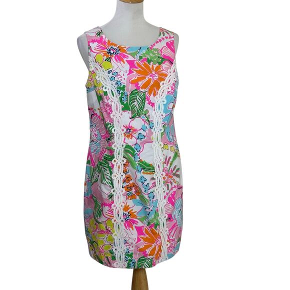 Lilly Pulitzer for Target Shift Dress Nosey Posey Women's Size Medium - Picture 1 of 12
